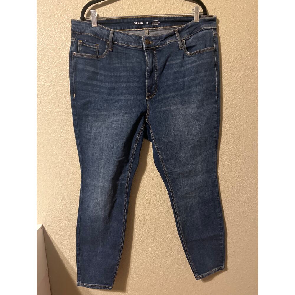 Old Navy high-rise rockstar skinny secret, smooth pockets women’s jeans size 20